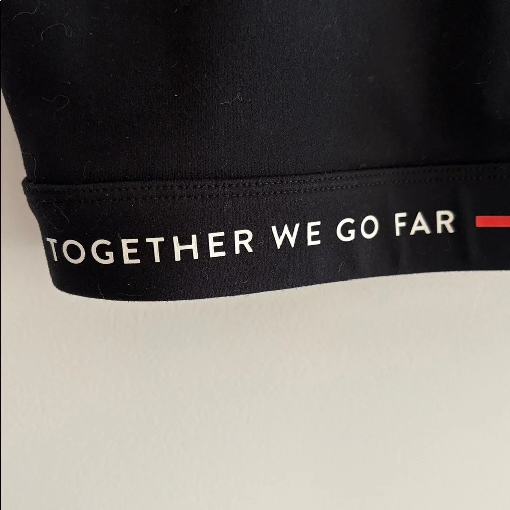 Peloton Black Racerback Sports Bra - Picture 5 of 6